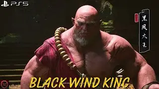 Black Wind King Boss Fight | Black Myth:  Wukong | PS5 4K