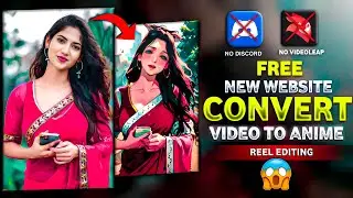 😳Video Ko Cartoon Anime Kaise Banaye 100% New Trick 🔥? How To Convert Any Video To Ai Anime