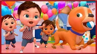 Bingo School Dog Song ~ Banana Cartoons Song