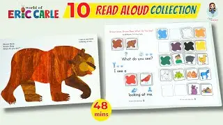 Brown Bear Brown Bear What Do You See Read Aloud | Eric Carle Animated Stories Book | Speech Therapy