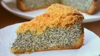 German poppy seed cheesecake ☆ Maryana Recipe (+Eng. Sub.)