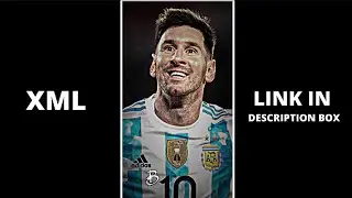 Kyu Dikhe Mujhe Tu Sirhanr Mere Messi Xml | Present Xml File |#alightmotion #Xml @iambabor313