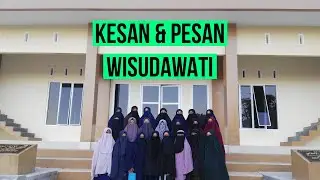Kesan & Pesan Alumni Mahasantriwati  Ma'had Aly Ar-Rasyid Angkatan 1