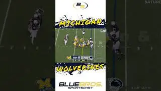 #3 MICHIGAN at #10 PENN STATE: Rayshaun Benny forces a fumble while Makari Paige makes the recovery