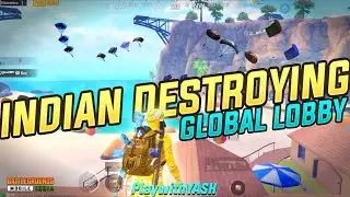 When Indian Plays in GLOBAL LOBBY 😱 | Nusa Map Gameplay 🥵 | #nusapubg #pubgnewmap #pubgnewupdate