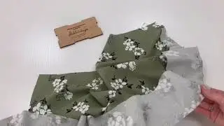 ЮБКА С ЗАПАХОМ И ВОЛАНОМ ПО НИЗУ 🧵
