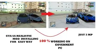 GTA SA BEST GRAPHICS MOD INSTALLATION FOR PC LOW END PC  WORKING ON GOVERNMENT PC
