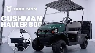 Why Greenkeepers and Landscapers LOVE the Cushman Hauler 800