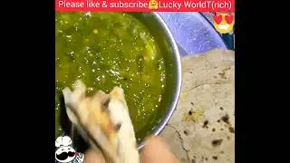 #dal,Roti😋street style quick&easy✌️#LuckyTP