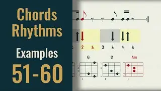 Chords and Rhythms Ex. 51-60