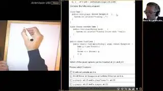 Java 8 OCA (1Z0-808) - Java Inheritance (Enthuware sample questions)