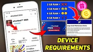 Will eFootball™ 2025 Run On Your Device | Mobile Requirements For Playing eFootball™ 2025 Mobile