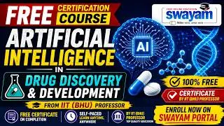 FREE AI Certification Course for Pharmacy Students | IIT BHU + SWAYAM | Free Certificate