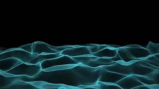 Blue Wave Background | Free Stock Video Footage HD 4K