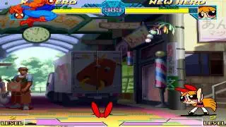 M.U.G.E.N. -  Spider-Man vs Japanese Blossom (Daigoro)