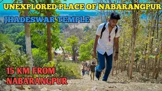 Unexplored shiva temple nabarangpur | dhandra jhadeswar temple | nabarangpur vlog | backpacker Amit