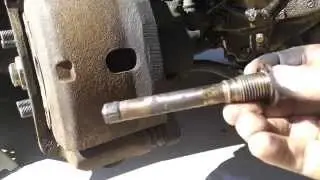 How to Change Front Brakes Pads: 1996 Honda Accord