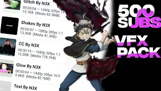 「 AlightMotion Vfx Pack⚡」 「VFX/PRESET」 4K 「Neptun Pack」