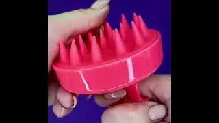 Массажная щетка для мытья головы 