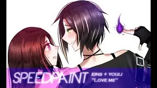 [Speedpaint] Youli + Eins -- "Love me, love me."