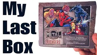 Marvel Metal Universe Avengers and PMG comparison through the years