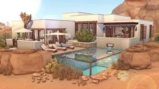 Modern Southwestern Stop Motion No CC | The Sims 4 | Imagination Series