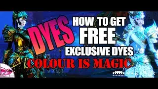 Guild Wars 2 | Fashion Wars Colour Mash Up and How to Unlock Free Exclusive Dyes