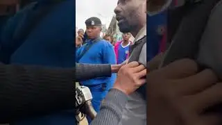 Man Defies Arrest After 2 Armed Cops Confront Him