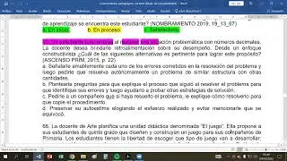 Retroalimentación en casuísticas