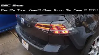 Letting My Childhood Best Friend Drive My Stage 2 MK7 GTI! | EBC RedStuff And Slotted Rotors Install