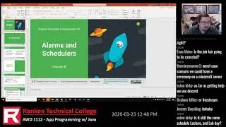 Notifications - Android Lesson 8.1 - AWD 1112 Spring 2020