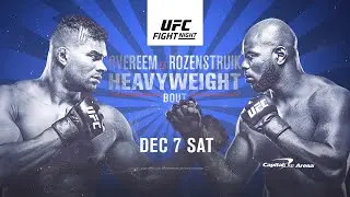 UFC on ESPN: Overeem vs. Rozenstruik Alternative Commentary