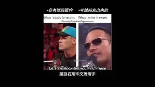 我要吃鳥蛋，我是冠軍，我音樂播放器 Let The Rock tell you in Chinese