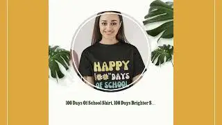 100 Days Of School Shirt, 100 Days Brighter Shirt, Student Shirt, Happy 100th Day Of School, Back...