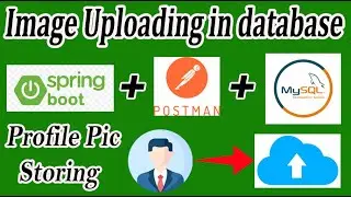 Image Uploading || Profile Picture uploading using Postman & MySQL in Spring Boot