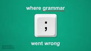 Why Semicolons are Hard to Use (ft. Tom Scott)