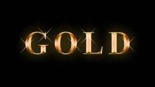 HOW TO MAKE TEXT EFFECT OF GOLD