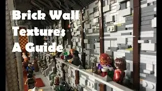 How to Build Lego Brick Wall Textures