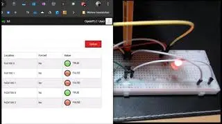 Virtueller Prozess an OpenPLC im Docker Container und ESP8266 als Slave Device