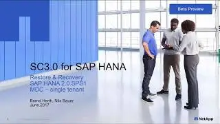 Restore and Recover SAP HANA Multitenant Database Containers Using SnapCenter