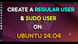 Create a new user account and sudo user on Ubuntu 24.04