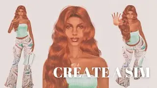 Create a sim with me + sim download | Sims 4