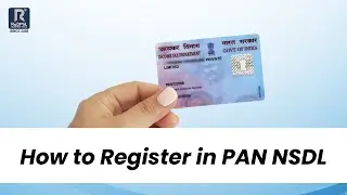 How to register NSDL PAN