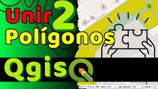🔗 Cómo UNIR POLÍGONOS en QGIS 2026 (Merge, Dissolve y Combinar Fácil y Perfecto) 🚀