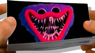 Friday Night Funkin' VS Huggy Wuggy / Poppy Playtime Huggy Wuggy Flipbook Animation