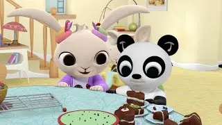 La torta, Un biglietto per Sula, Gatti, Skateboard e ALTRI! | Pando e Bing