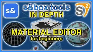 S&box Tutorial: Material Editor Overview - In Depth