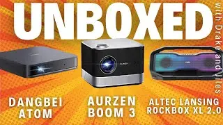 Dangbei Atom, Aurzen Boom 3 & Altec Lansing Rockbox XL 2.0 - UNBOXED LIVE with Drake and Jiles