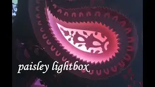 paisley lightbox dutchpapergirl