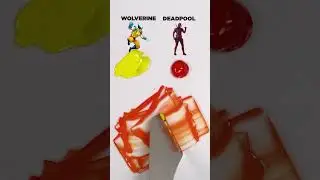 Tell me the name of this character, only wrong answers #mixing #colors #wolverine #deadpool